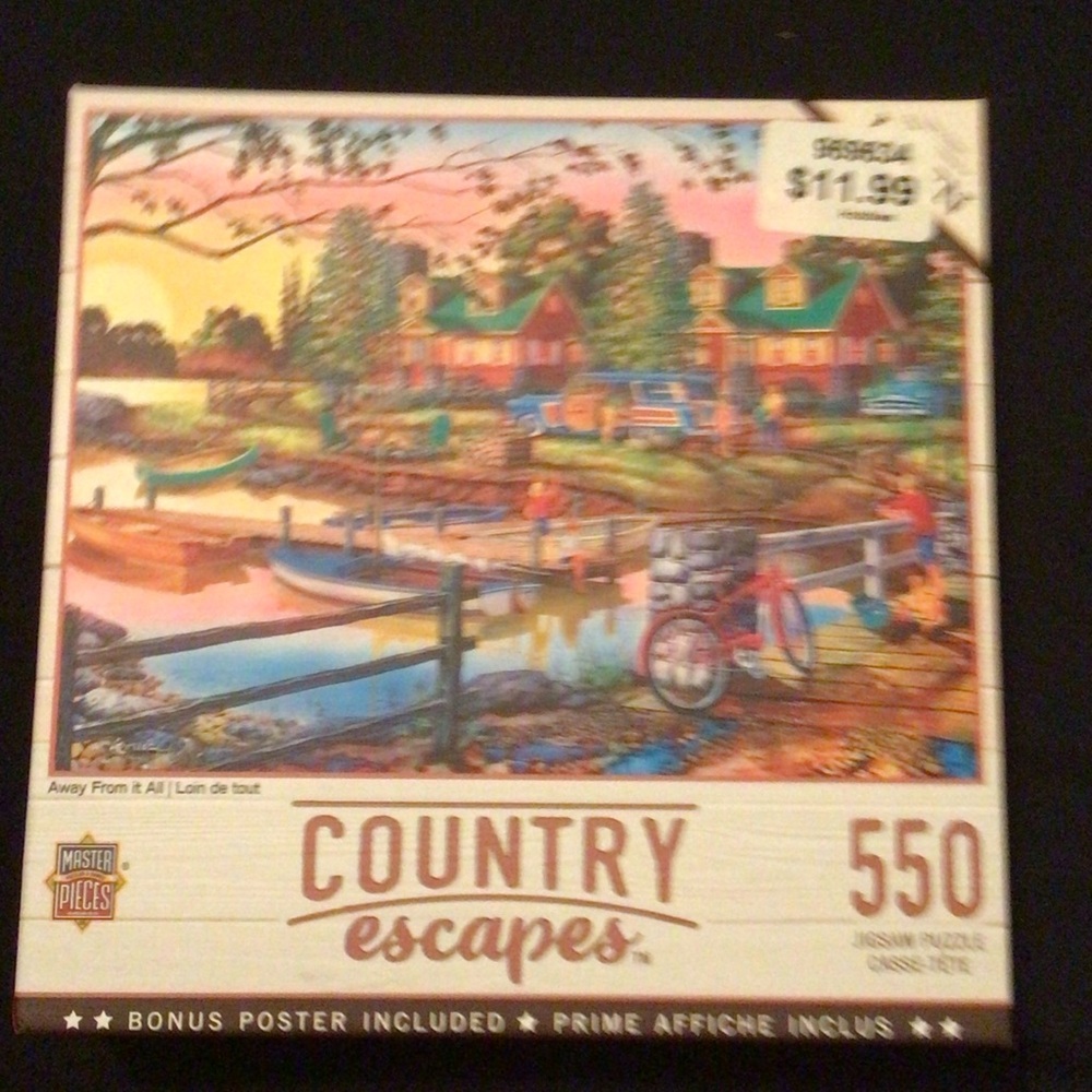 MasterPieces - Country Escapes 550-Piece Jigsaw Puzzle